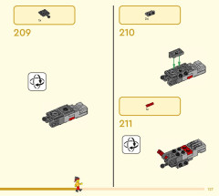 LEGO 80043 instructions page 127 – build guide