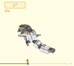 LEGO 80043 instructions page 129 – build guide