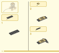 LEGO 80043 instructions page 134 – build guide
