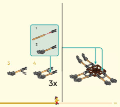 LEGO 80043 instructions page 139 – build guide