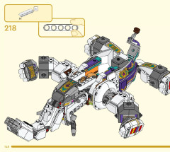 LEGO 80043 instructions page 148 – build guide