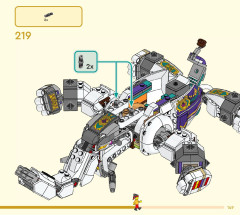 LEGO 80043 instructions page 149 – build guide