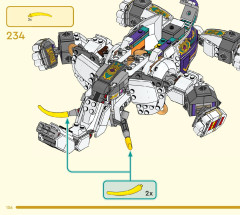 LEGO 80043 instructions page 156 – build guide