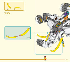 LEGO 80043 instructions page 157 – build guide