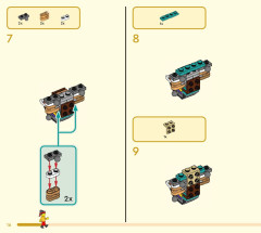 LEGO 80043 instructions page 16 – build guide