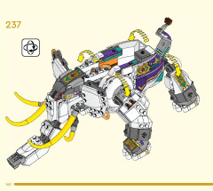 LEGO 80043 instructions page 160 – build guide