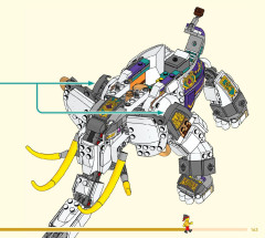 LEGO 80043 instructions page 163 – build guide