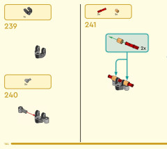 LEGO 80043 instructions page 164 – build guide