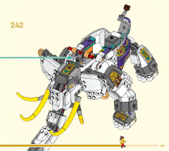 LEGO 80043 instructions page 165 – build guide