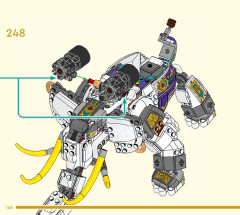 LEGO 80043 instructions page 168 – build guide