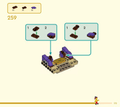 LEGO 80043 instructions page 173 – build guide