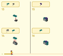 LEGO 80043 instructions page 18 – build guide