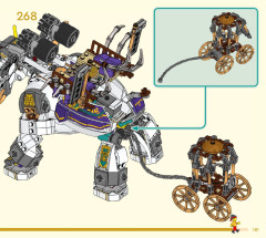 LEGO 80043 instructions page 181 – build guide
