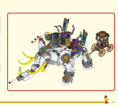 LEGO 80043 instructions page 183 – build guide