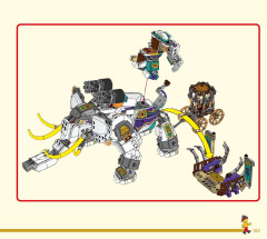 LEGO 80043 instructions page 185 – build guide