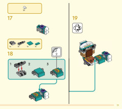 LEGO 80043 instructions page 19 – build guide