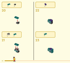 LEGO 80043 instructions page 20 – build guide