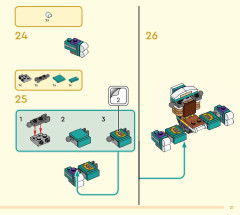 LEGO 80043 instructions page 21 – build guide