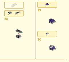 LEGO 80043 instructions page 23 – build guide