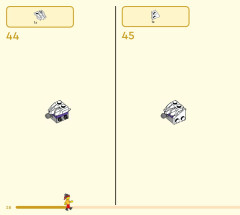 LEGO 80043 instructions page 28 – build guide