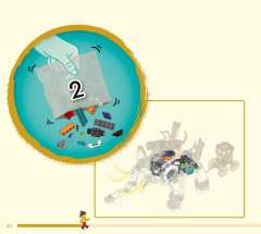 LEGO 80043 instructions page 32 – build guide