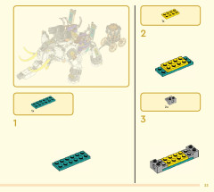 LEGO 80043 instructions page 33 – build guide