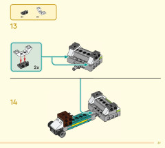 LEGO 80043 instructions page 37 – build guide