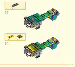 LEGO 80043 instructions page 45 – build guide