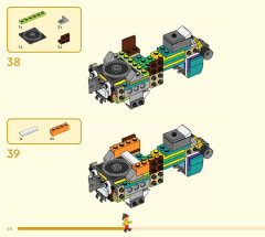LEGO 80043 instructions page 48 – build guide