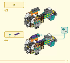 LEGO 80043 instructions page 51 – build guide