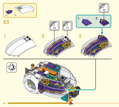 LEGO 80043 instructions page 60 – build guide