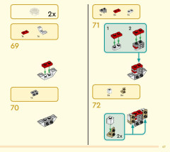 LEGO 80043 instructions page 67 – build guide