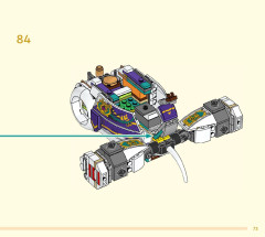 LEGO 80043 instructions page 73 – build guide