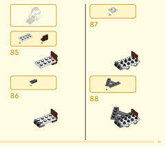 LEGO 80043 instructions page 75 – build guide