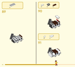 LEGO 80043 instructions page 76 – build guide