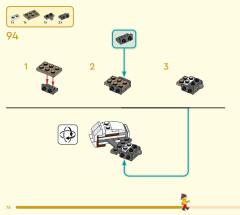 LEGO 80043 instructions page 78 – build guide