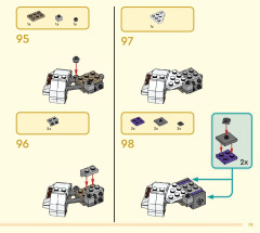 LEGO 80043 instructions page 79 – build guide