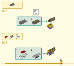 LEGO 80043 instructions page 84 – build guide