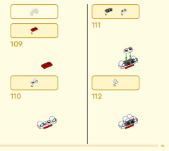 LEGO 80043 instructions page 85 – build guide
