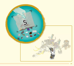 LEGO 80043 instructions page 89 – build guide