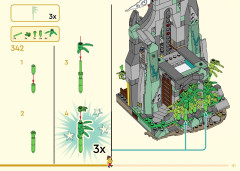 LEGO 80044 instructions page 131 – build guide