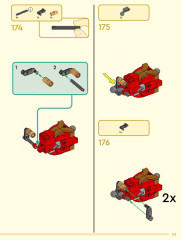 LEGO 80045 instructions page 133 – build guide