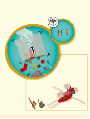 LEGO 80045 instructions page 9 – build guide