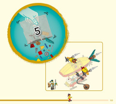 LEGO 80046 instructions page 123 – build guide