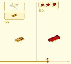 LEGO 80046 instructions page 129 – build guide