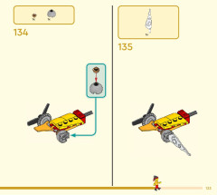 LEGO 80046 instructions page 133 – build guide