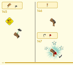 LEGO 80046 instructions page 140 – build guide