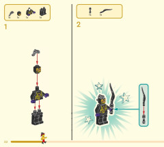 LEGO 80046 instructions page 22 – build guide