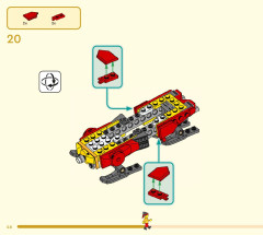 LEGO 80046 instructions page 46 – build guide