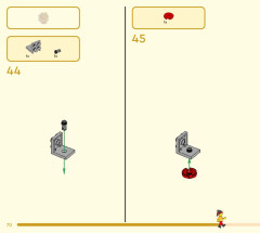 LEGO 80046 instructions page 70 – build guide